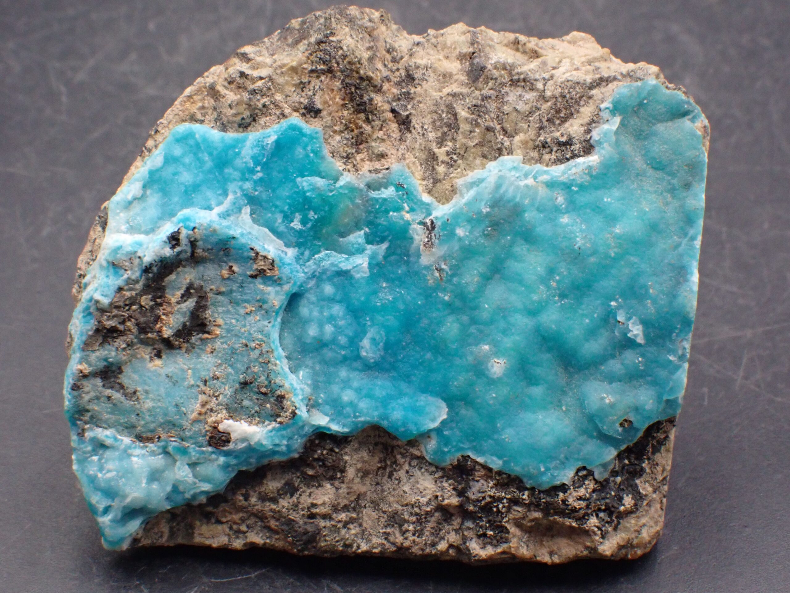 Hémimorphite bleue , Chine . référence : hemi17