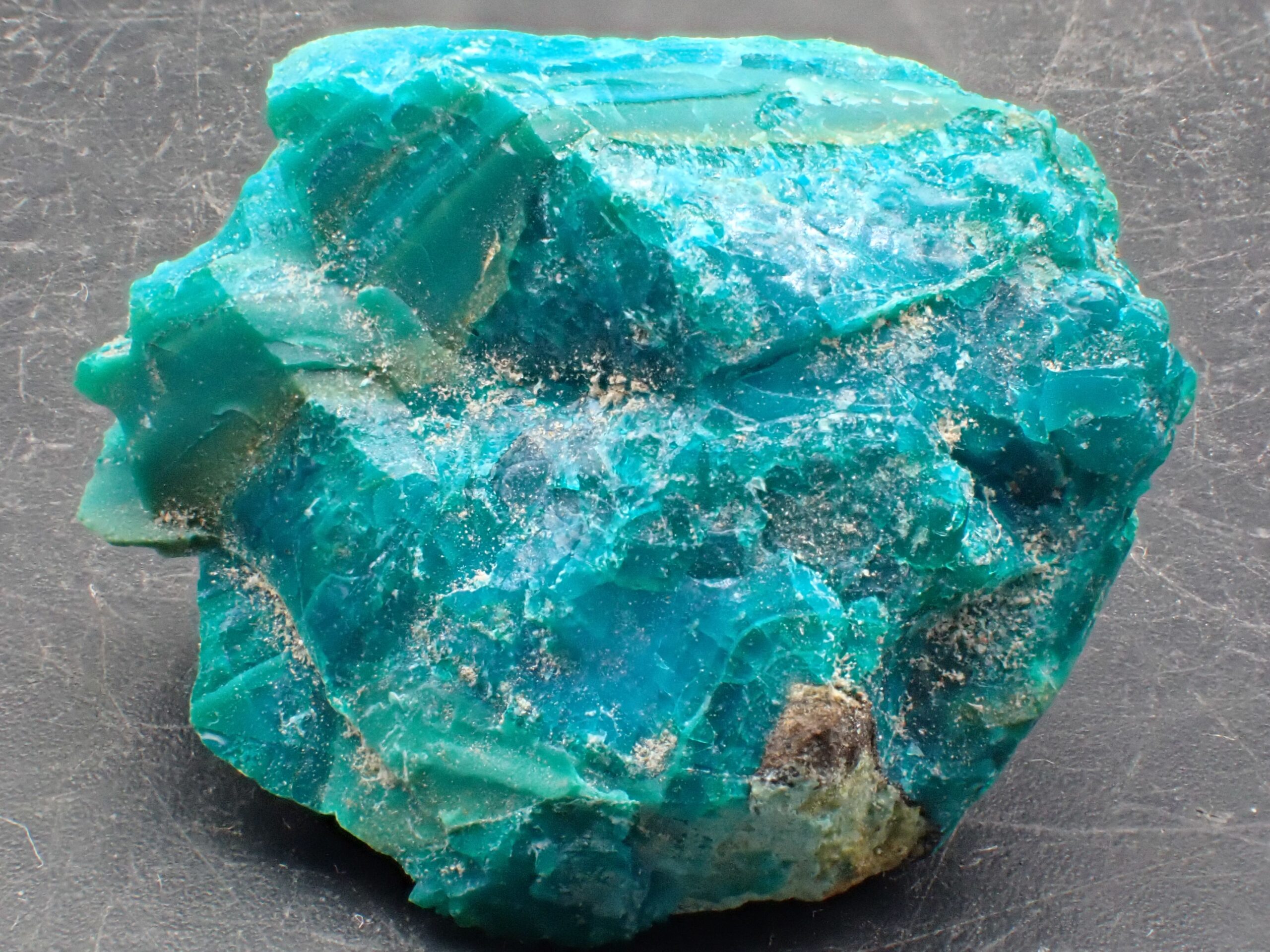 Chrysocolle brute , Chili . référence : chry6